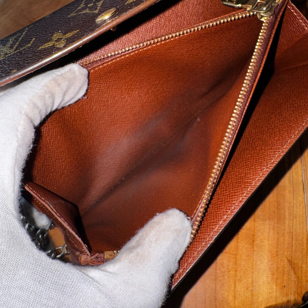 Louis Vuitton monogram Sarah wallet converted Crossbody 2002 vintage - Picture 8 of 17